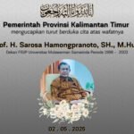 Berita Duka: Pendiri Fakultas Hukum Unmul, Profesor Sarosa Hamongpranoto, Wafat