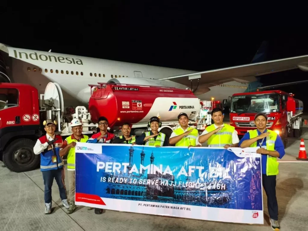 Pertamina Pastikan Pasokan Avtur untuk Ibadah Haji Berjalan Lancar